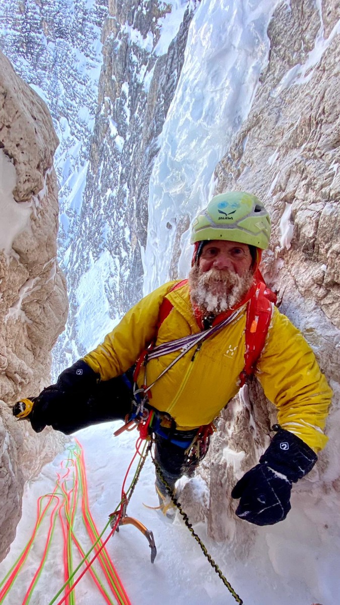 andrea oberbacher in sosta sulla via phoenix