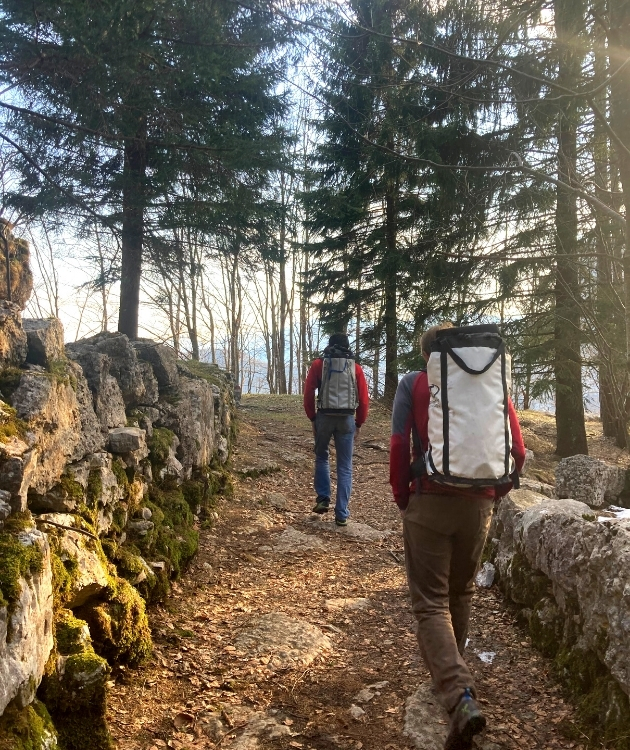 toldo e dellai avvicinamento falesia quattro gatti