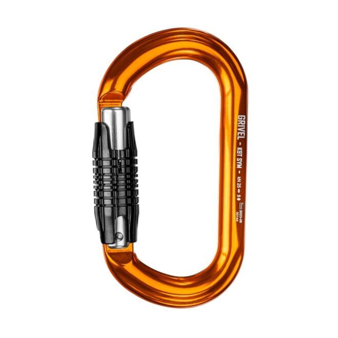 Grivel Sym K9T symmetrical oval carabiner