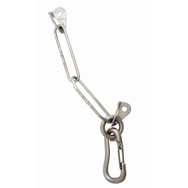 Raumer Stainless Steel Anchor Station 2 Rock Ø10 mm + 1 Chain + 1 Ring + 1 Carabiner