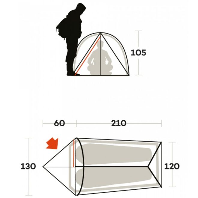 Ferrino Thar 2 trekking tent
