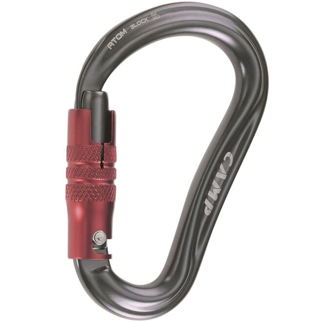 CAMP Atom 3Lock climbing carabiner triple action