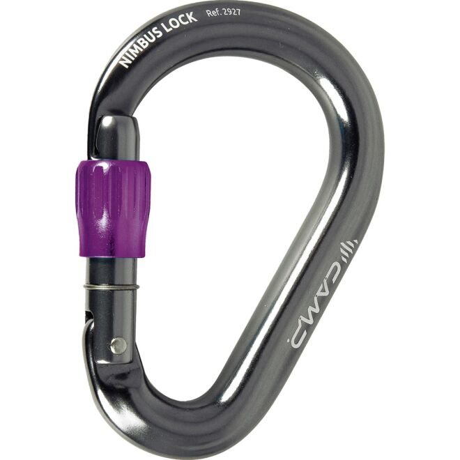 CAMP Nimbus Lock climbing carabiner with screw gate