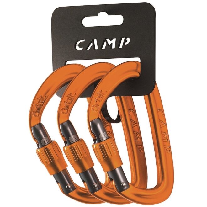CAMP Orbit Lock 3 Pack climbing carabiners