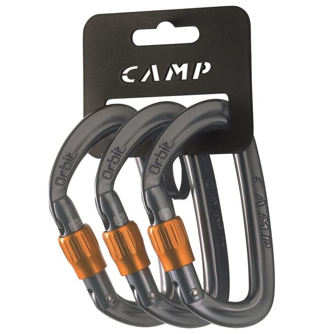 CAMP Orbit Lock 3 Pack climbing carabiners