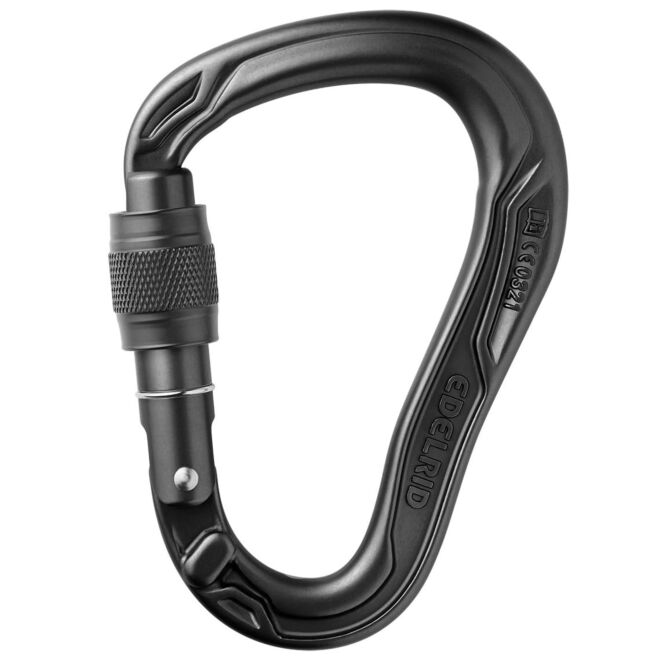 Edelrid HMS Bullet Screw climbing pear-shaped carabiner