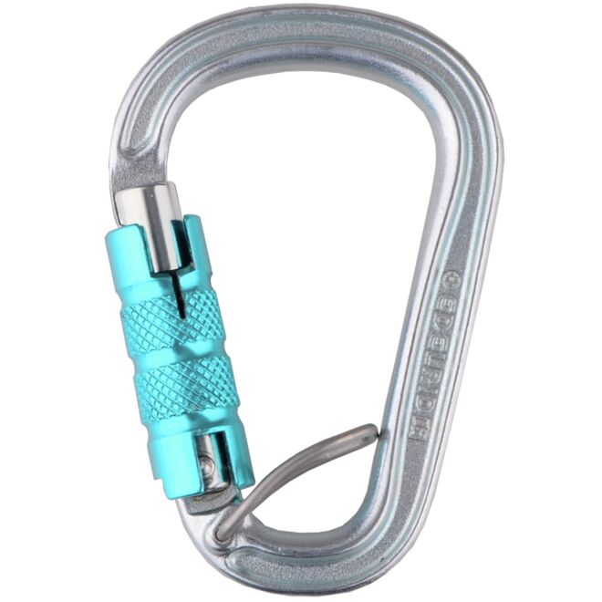 Edelrid HMS Bruce Steel Triple FG II τριπλής δράσης αναρριχητικός καραμπίνερ