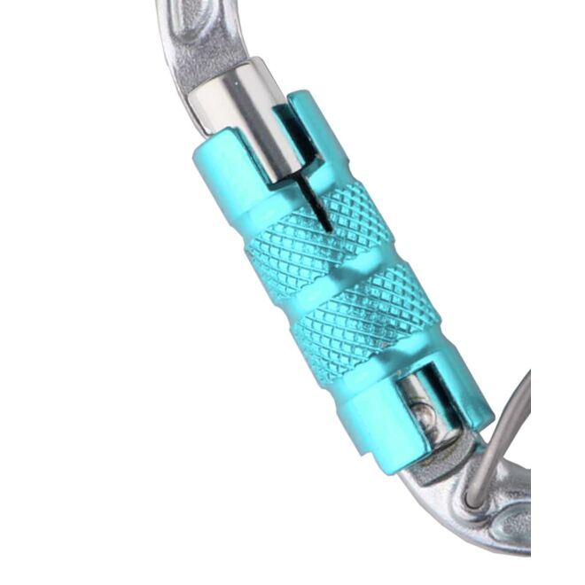 Edelrid HMS Bruce Steel Triple FG II τριπλής δράσης αναρριχητικός καραμπίνερ