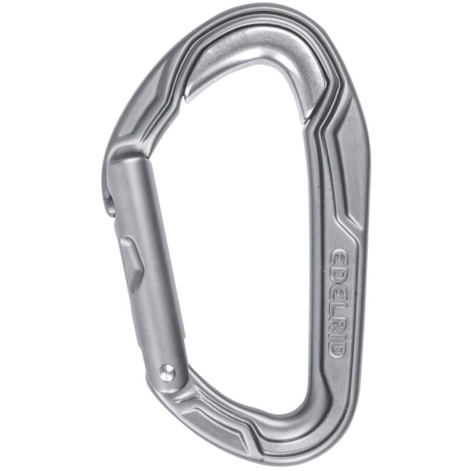 Edelrid Bulletproof Straight II climbing carabiner straight gate