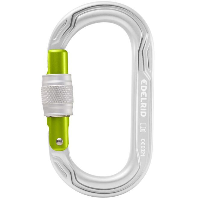 Edelrid Oval Power 2500 Screw II καραμπίνα αναρρίχησης