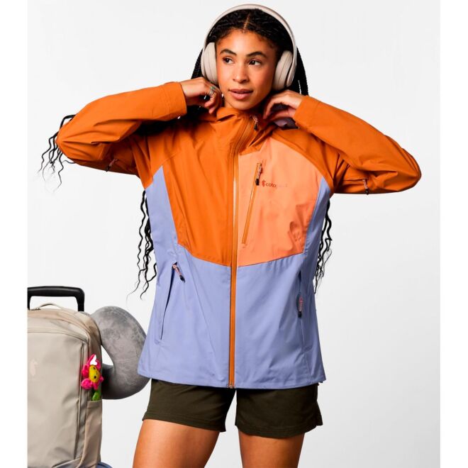 Cotopaxi Impermeo 3L Hooded Shell Jacket Womens giacca hard shell donna