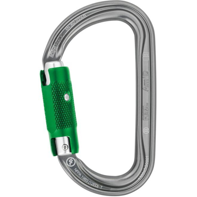 Petzl Am'd Pin-Lock unlockable carabiner