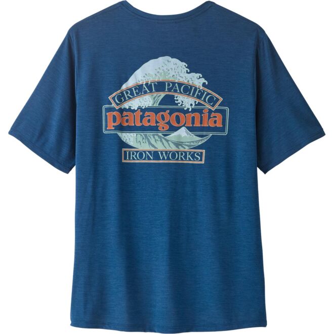 Patagonia M's Cap Cool Daily Shirt - Great Waves men's t-shirt