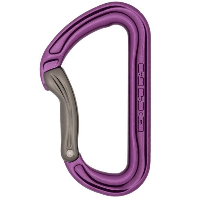 DMM Shadow Bent Gate climbing carabiner