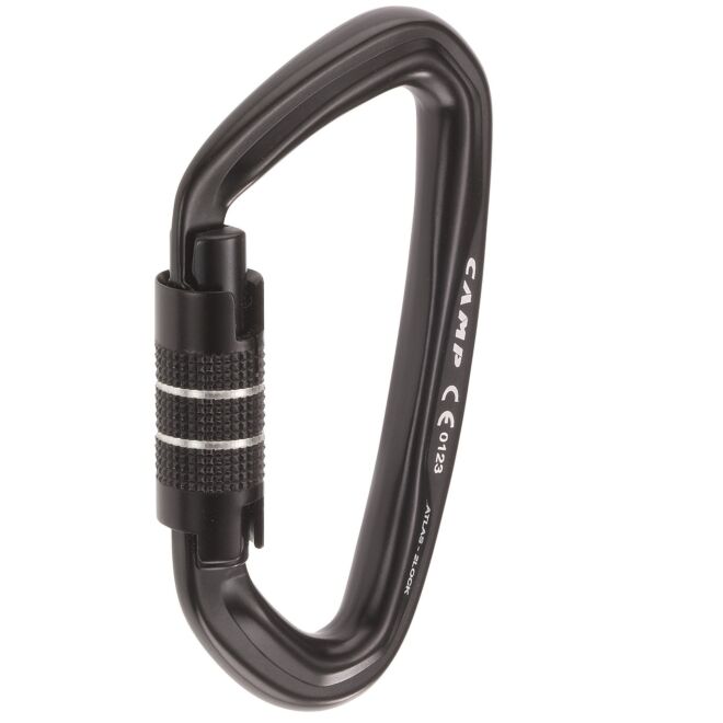 CAMP Atlas 2Lock double action carabiner for working at height