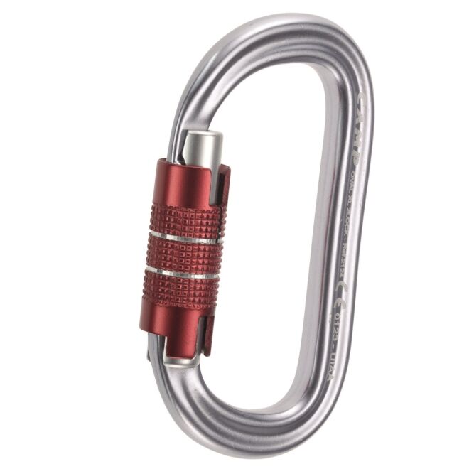 CAMP Oval XL 2Lock double action carabiner climbing