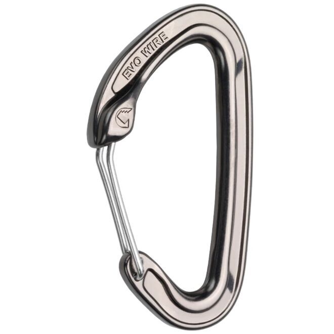 Grivel Standard Plume Evo Wire K3EW moschettone arrampicata