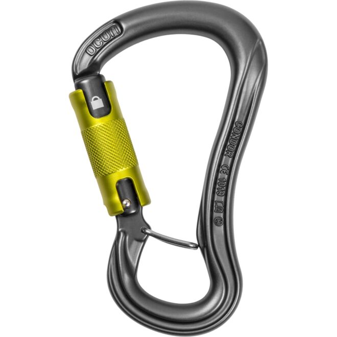 Ocun Condor HMS Twist double action carabiner climbing