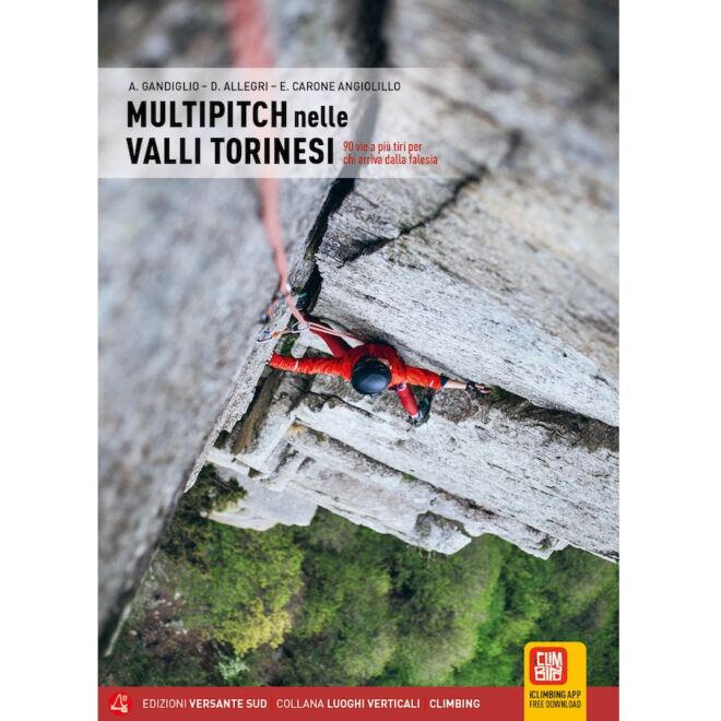 Versante Sud Multipitch in the Turin Valleys climbing guide