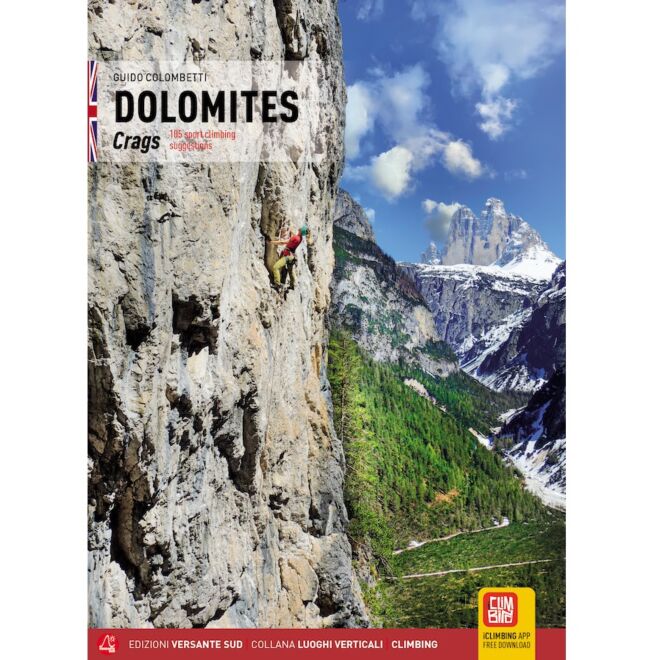 Versante Sud Dolomites Crags guida arrampicata in inglese