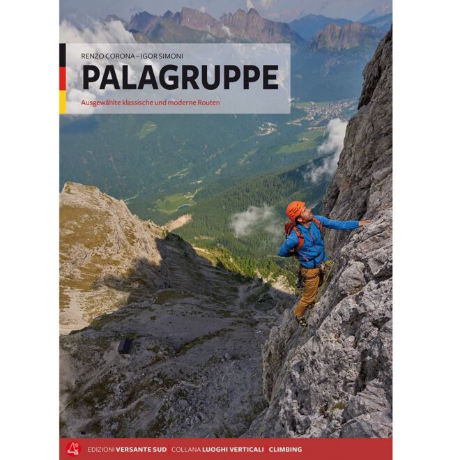Versante Sud Palagruppe climbing guide in German