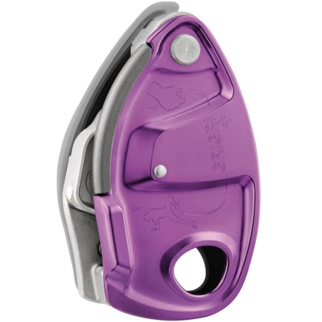 Petzl GriGri + belay device and climbing carabiner