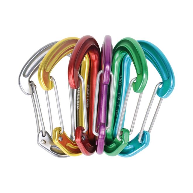 Edelrid Nineteen G Sixpack set 6 moschettoni arrampicata