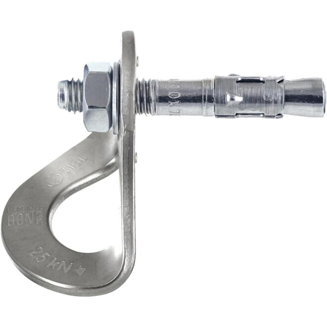 Fixe 316L Expansion Bolt Ø10x70 mm + Hanger Paket Expansionsbolzen + Platte