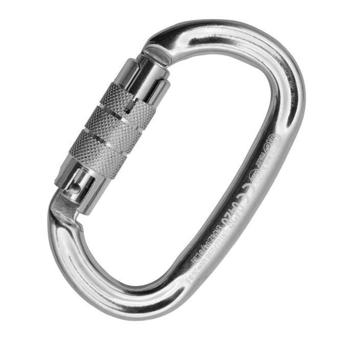 Kong Ovalone Alu Twist-lock double action carabiner