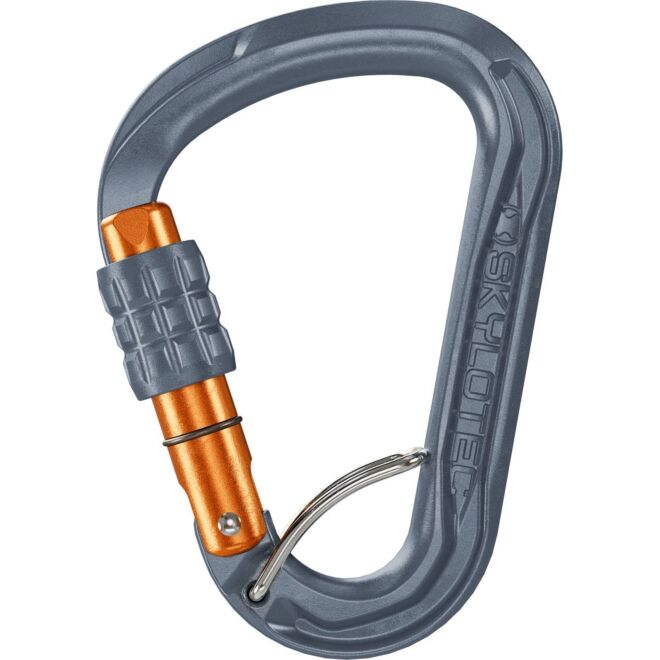 Petzl GriGri + belay device and climbing carabiner