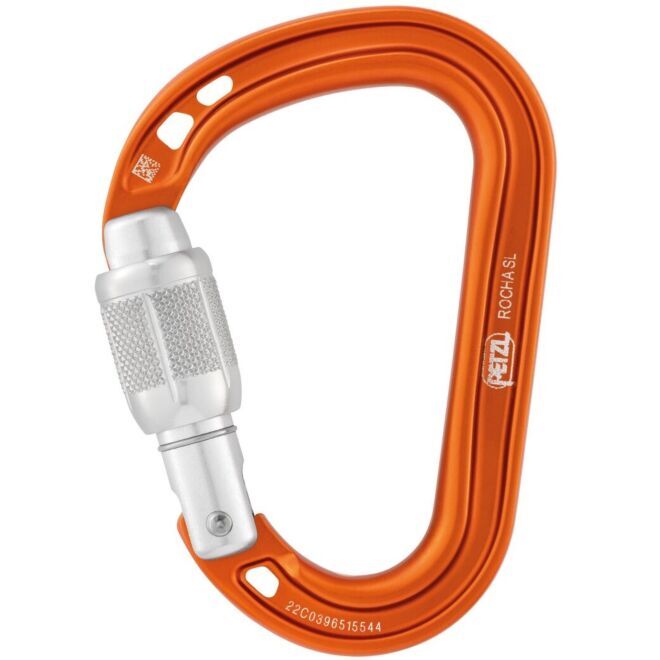 Petzl Rocha Screw Lock locking carabiner climbing