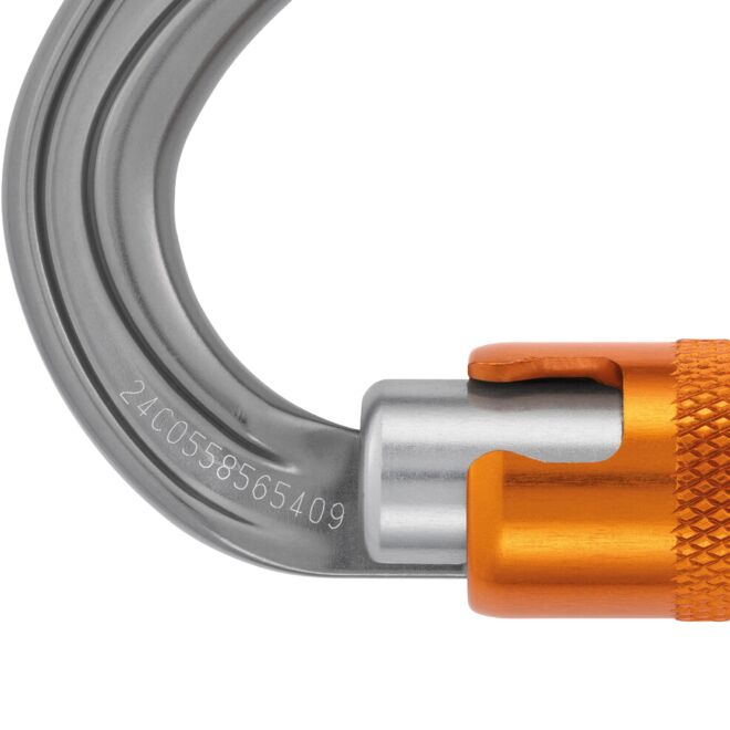 Petzl Omni TL semi-round climbing carabiner