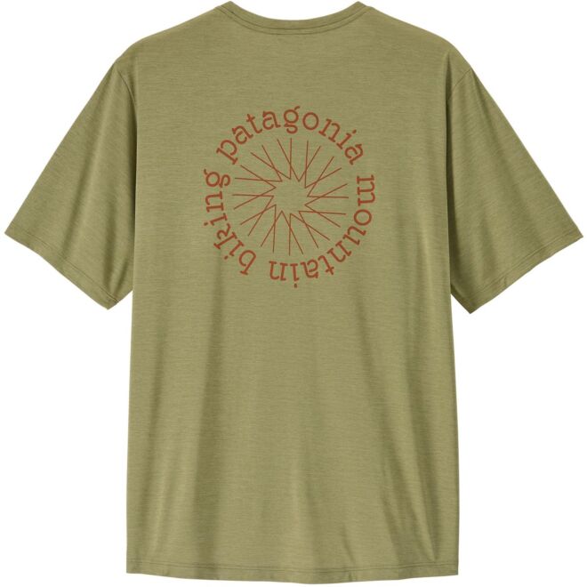 Patagonia M's Cap Cool Daily Shirt - Spoke Stencil men's t-shirt