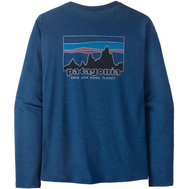 Patagonia M's L/S Cap Cool Daily Shirt - '73 Skyline long sleeve shirt men