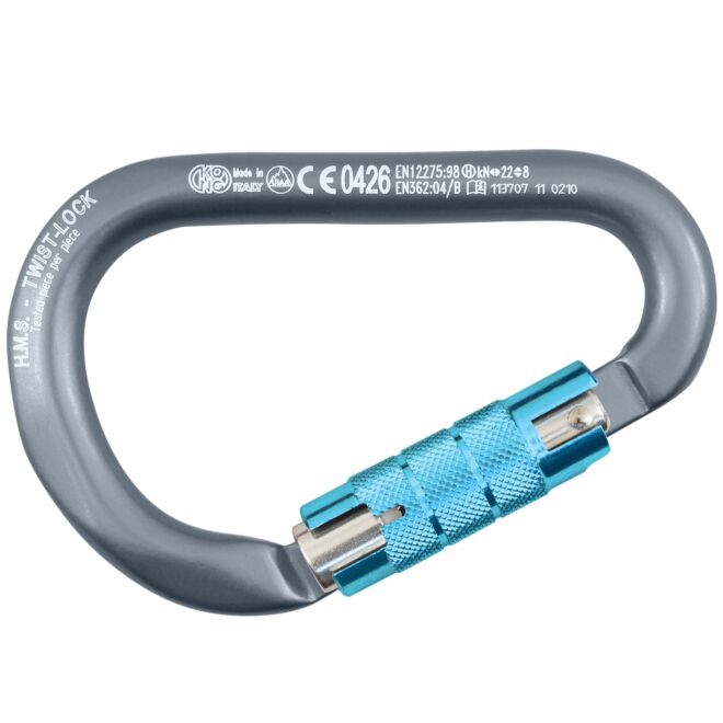 Kong Twist Lock HMS climbing carabiner