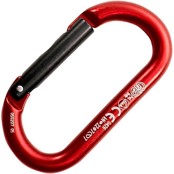Kong Oval Alu Straight Gate climbing carabiner oval