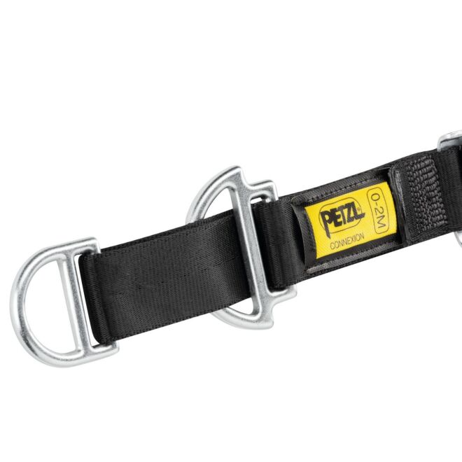 Petzl Connexion Vario adjustable anchoring strap work