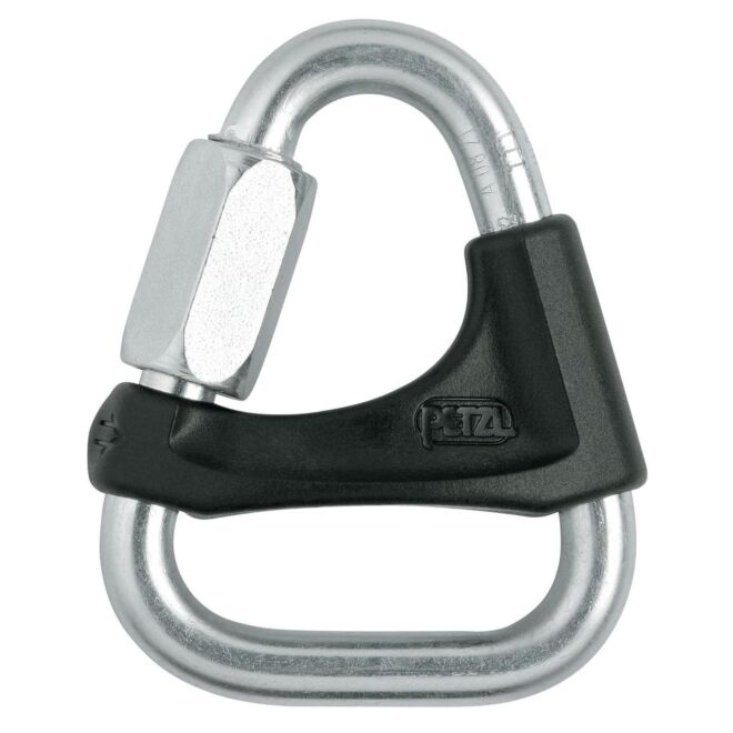 Petzl Delta 8 mm quick link gray