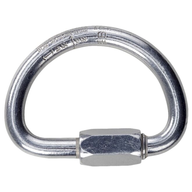 Petzl Demi Rond quick link caving