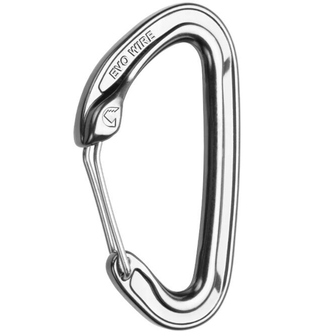 Grivel Standard Plume Evo Wire K3EW moschettone arrampicata