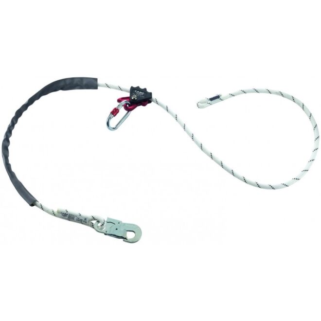 CAMP Rope Adjuster 0.5-2 m + 0981 + 0986 adjustable cord for working at height