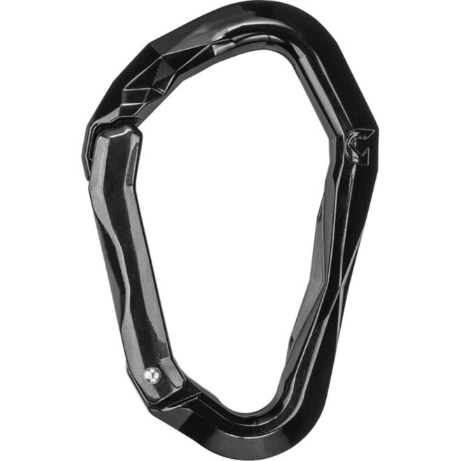 Grivel Standard Stealth Straight K16S moschettone arrampicata