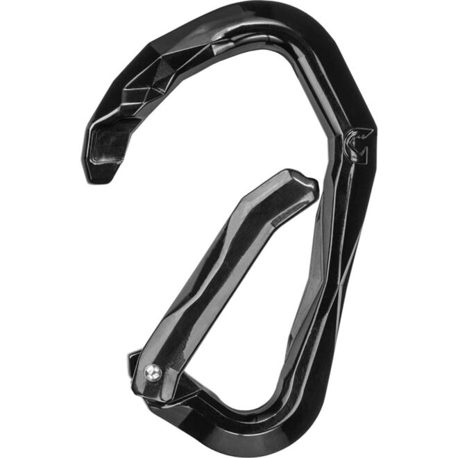 Grivel Standard Stealth Straight K16S moschettone arrampicata