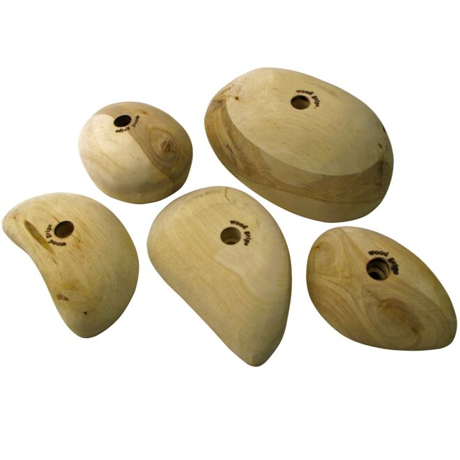 Metolius Wood Grips Pack 5 climbing holds set