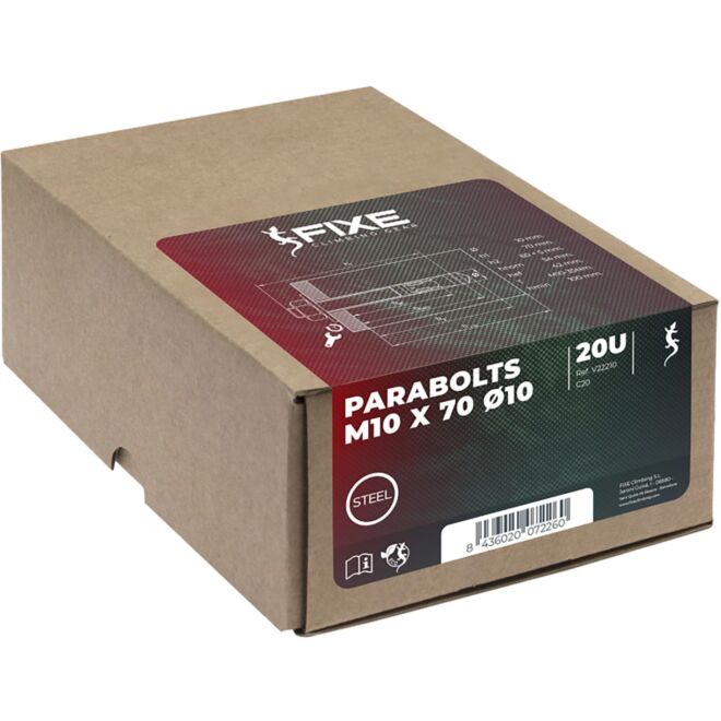Fixe Box of M10 × 70 mm bolts 20-Pack Expansionsdübel