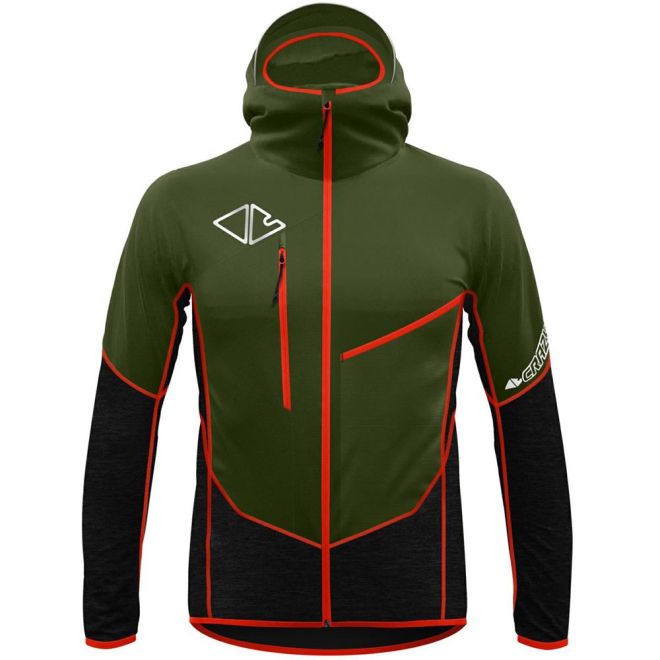 Crazy Idea Jkt Flame Jacket Herren Soft Shell 