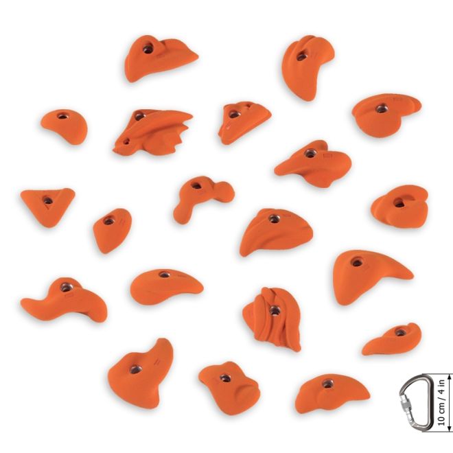 HRT Edges M Size 3 PU σετ 20 αναρριχητικών χεριών