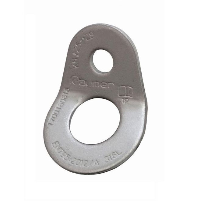 Raumer Placchetta inox Wing Ø 10 Piastrina