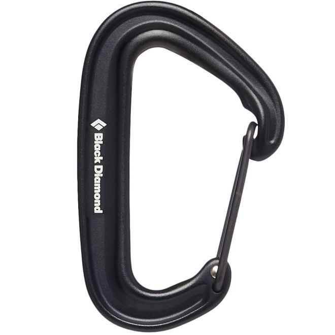 小物 L CARABINER (Blacknickel) Black Diamond Miniwire Rackpack Carabiners | NRS