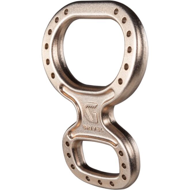Grivel 2x8 descender climbing